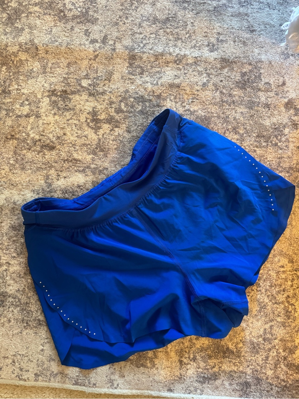 lululemon athletica Women's Cobalt Blue Running Shorts